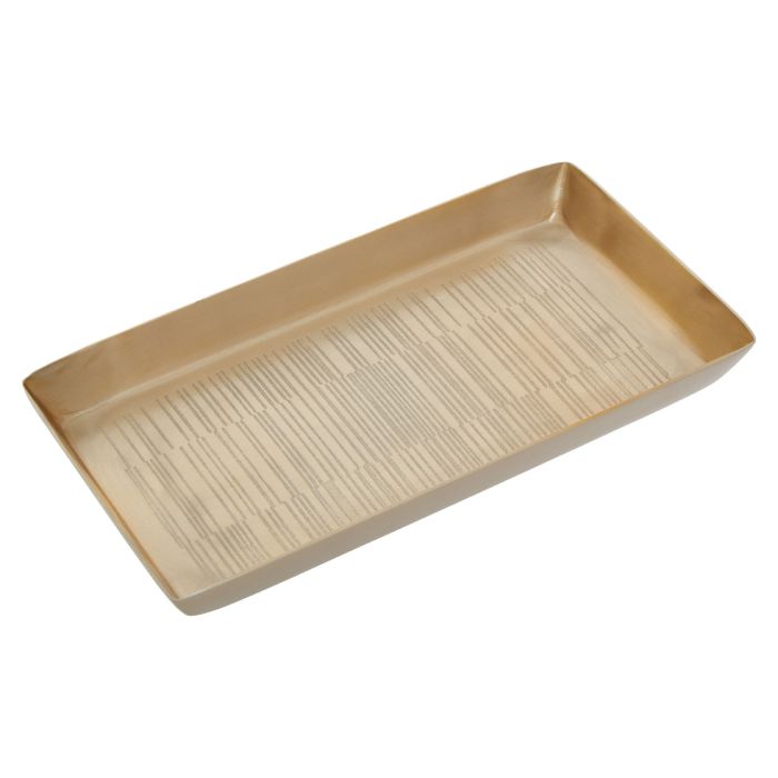 Allegra Champagne Finish Tray