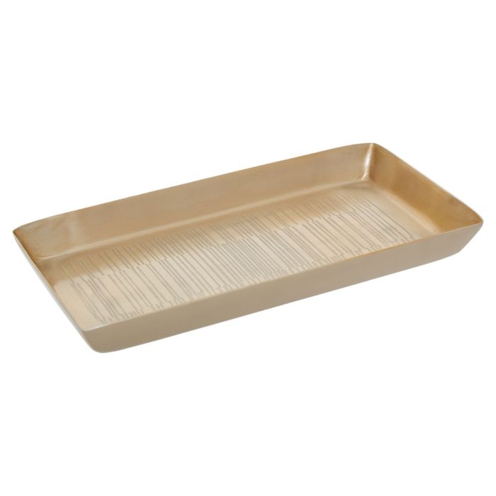 Allegra Champagne Finish Tray