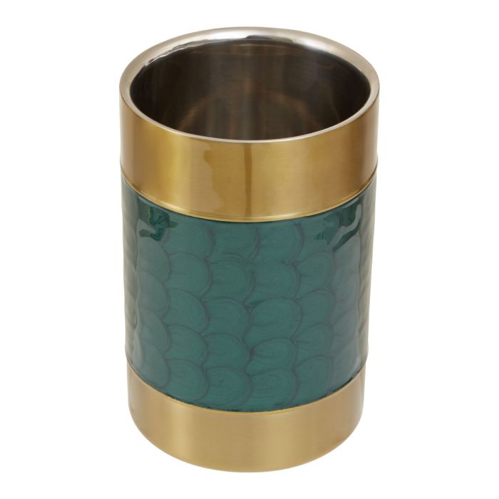 Carolina Green Enamel Wine Cooler