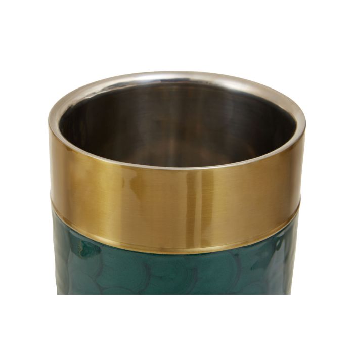 Carolina Green Enamel Wine Cooler