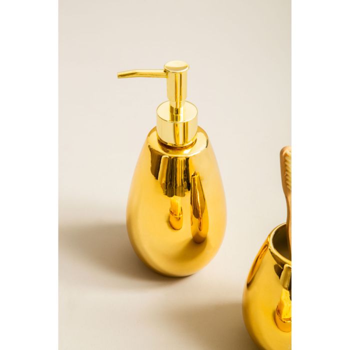 Magpie Dolomite Gold 3pc Bathroom Set