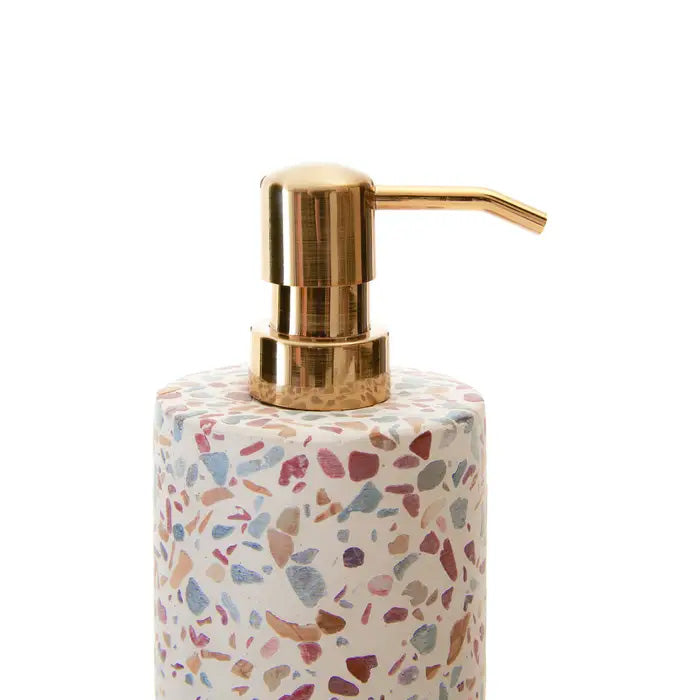 Gozo Concrete Terrazzo Lotion Dispenser