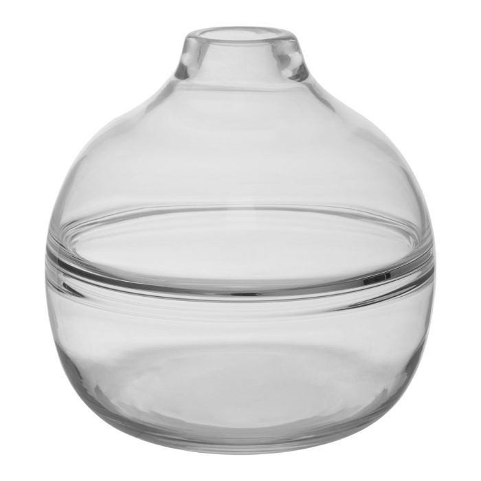 Optik Clear Glass Bottle Vase