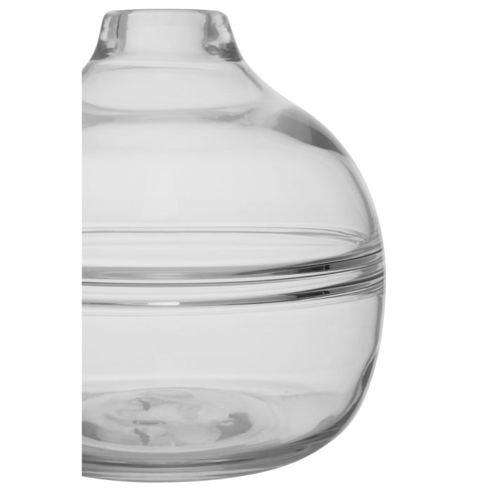 Optik Clear Glass Bottle Vase